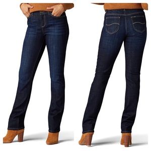 Lee Womens Legendary Regular Fit Straight Leg Jean